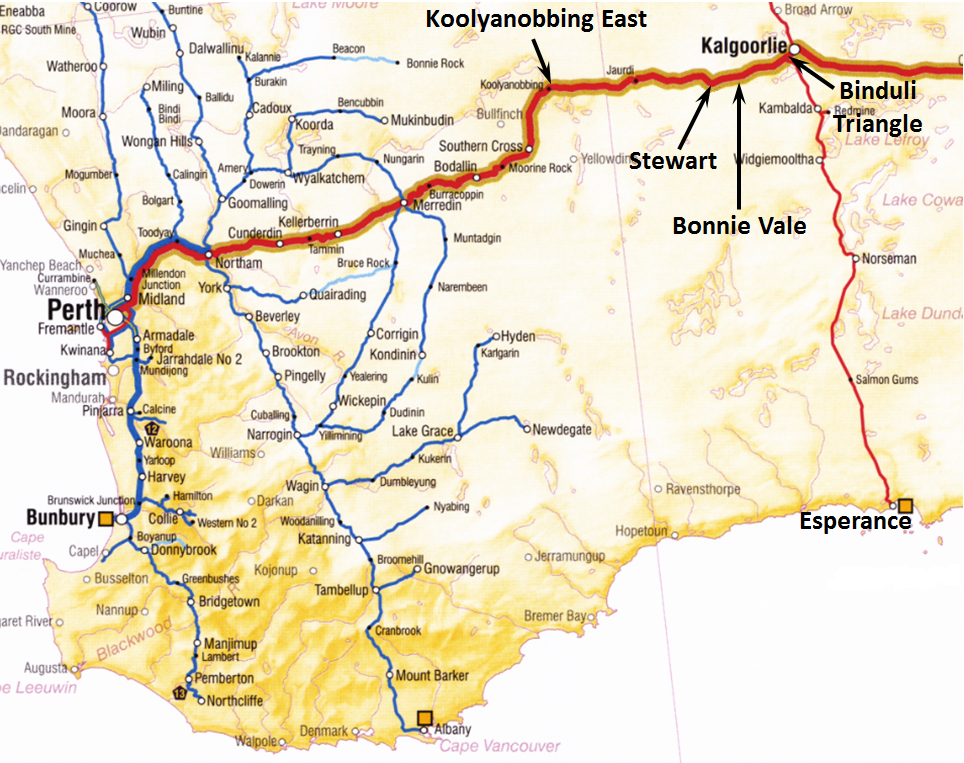 Figure 1: Location map –Western Australia